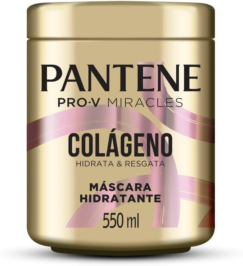Pantene Máscara de Nutrição e Hidratação para Cabelo, 550ml