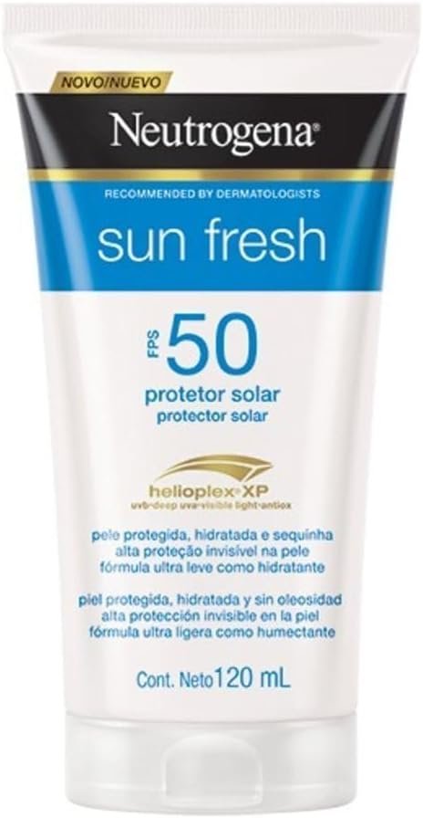 Neutrogena Sun Fresh Protetor Solar Corporal FPS 50, 120ml
