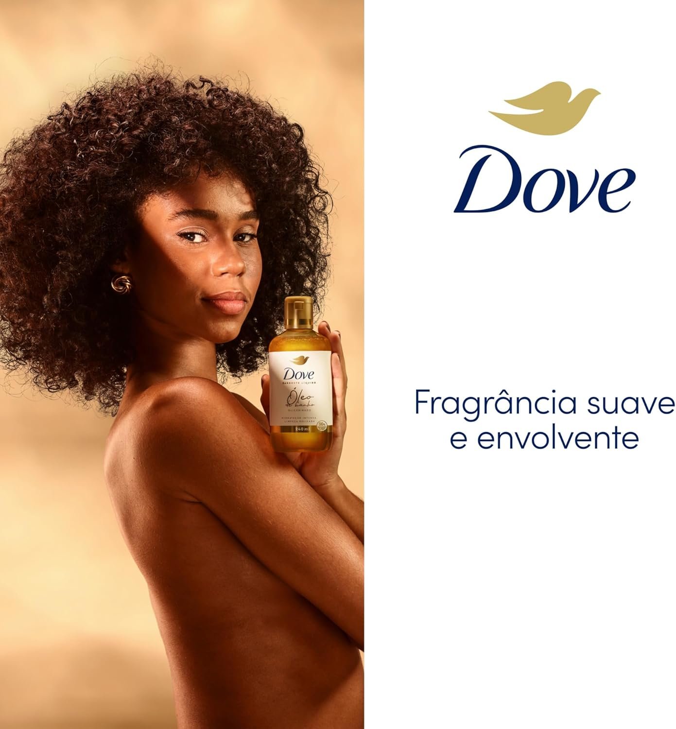 Dove Óleo de Banho Hidratação Intensa e Limpeza Delicada 240 ml - Image 6