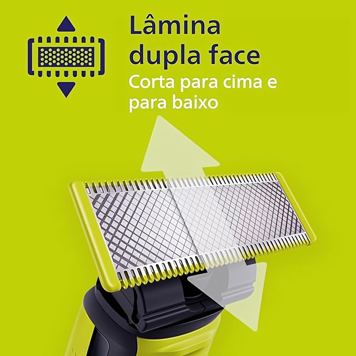 Aparador e raspador OneBlade com 3 pentes, à prova d’água, Bivolt - QP2724/10 Philips - Image 7